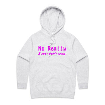 No Really, I just don't Care Ladies Sarcastic Tee Thumbnail